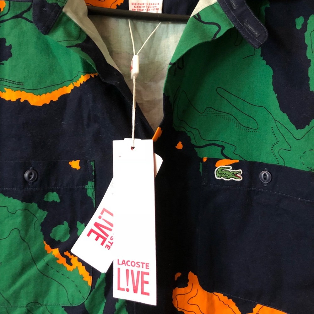Lacoste Live Map Shirt